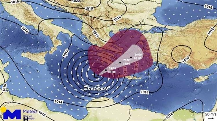 Τα 3/4 της Χώρας θα Επηρεάσει ο Κυκλώνας - Επιφυλακή και Μετακίνηση Δυνάμεων για Αντιμετώπιση της Κακοκαιρίας