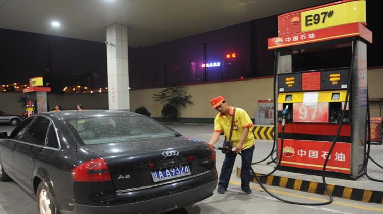 Νέες Αυξήσεις των Τιμών Βενζίνης και Πετρελαίου από την Κίνα