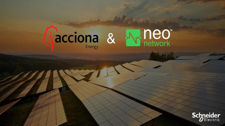 Παγκόσμια Συνεργασία της Schneider Electric με την Acciona Energy για την Ταχύτερη Διάδοση των Ανανεώσιμων Πηγών Ενέργειας στις Επιχειρήσεις