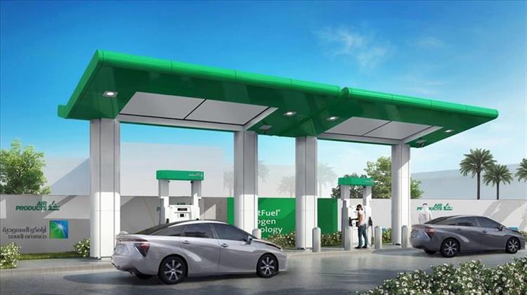 H Saudi Aramco και η Air Products Θα Κατασκευάσουν τον Πρώτο Σταθμό Τροφοδοσίας Οχημάτων με Υδρογόνο της Σ. Αραβίας