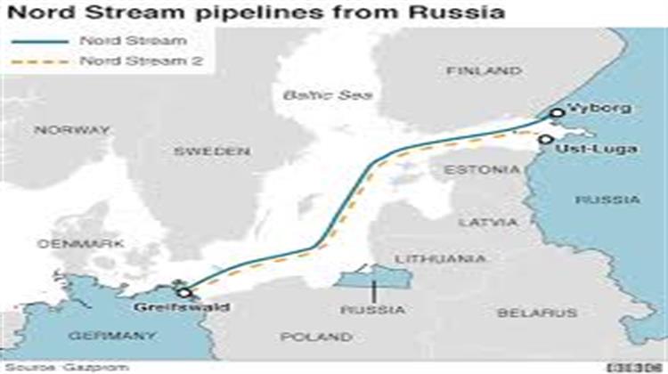 Ρωσία: Οι Αμερικανικές Κυρώσεις Κατά του Nord Stream 2 Έχουν Σχεδιαστεί για να Πλήξουν Άμεσα τη Γερμανική Οικονομία