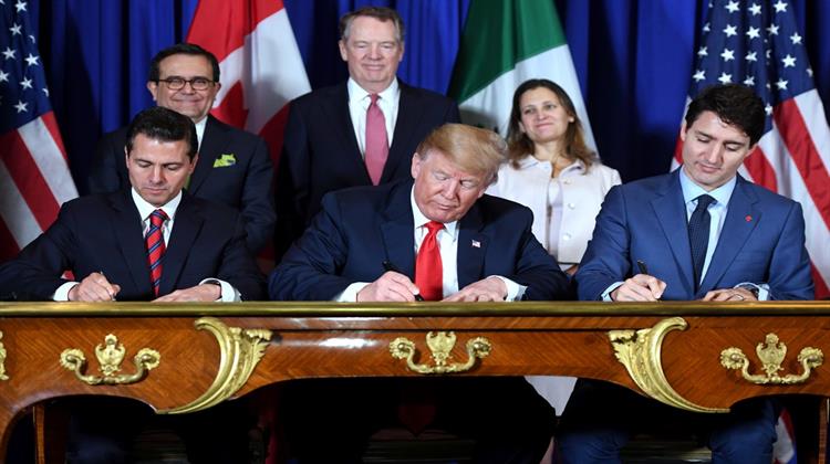 ΗΠΑ-Καναδάς-Μεξικό: Τίθεται σε Ισχύ η Εμπορική Συμφωνία των Τριών Χωρών