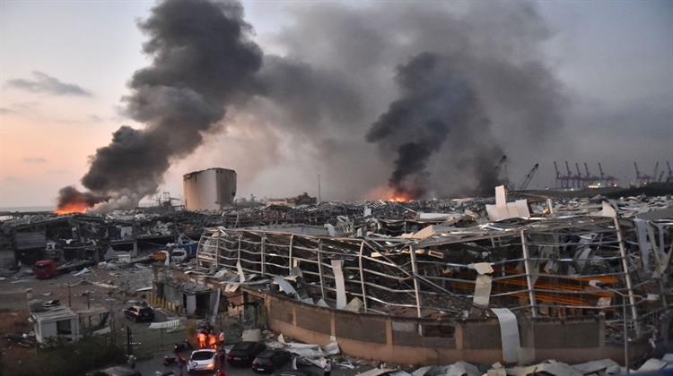 Βηρυτός: Ανατινάχθηκαν 2.750 τόνοι Νιτρικού Αμμωνίου -Δεκάδες Νεκροί, Χιλιάδες Τραυματίες (video)