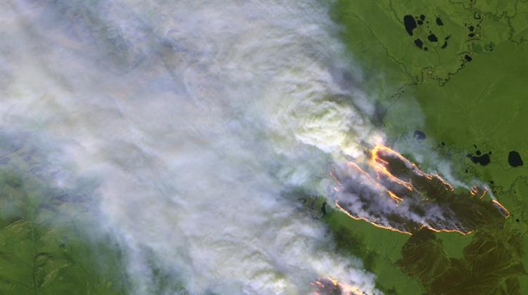 Οι Πυρκαγιές στη Σιβηρία Προκάλεσαν την Έκλυση Ποσοστού Ρεκόρ Διοξειδίου του Άνθρακα