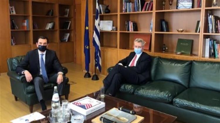 Συνάντηση Σκρέκα- Πάιατ, για την Ενίσχυση της Συνεργασίας Ελλάδας -ΗΠΑ στον Ενεργειακό Τομέα