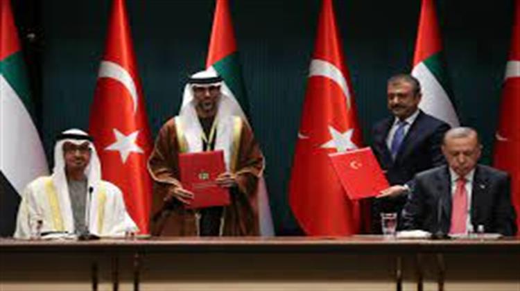 Ανάσα Πέντε Δισ. Δολαρίων στον Ερντογάν Από τα Άλλοτε Εχθρικά Ηνωμένα Αραβικά Εμιράτα