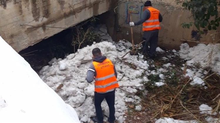 Περιφέρεια Αττικής: Συνεχίζονται οι Προγραμματισμένοι Καθαρισμοί Ρεμάτων