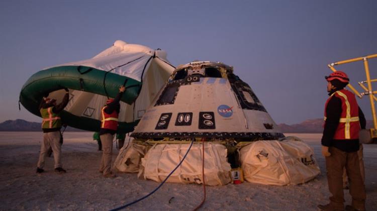 Boeing: Η Μη Επανδρωμένη Διαστημική Κάψουλα CST-100 Starliner Επέστρεψε από τον ISS και Προσεδαφίστηκε στο Νέο Μεξικό