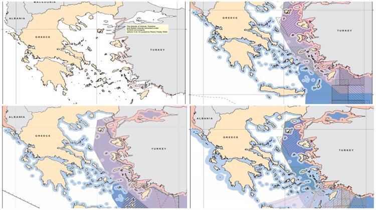 Η Αθήνα Εκθέτει Όλο τον Τουρκικό Αναθεωρητισμό Από το 1973-2022 Μέσα Από 16 Χάρτες