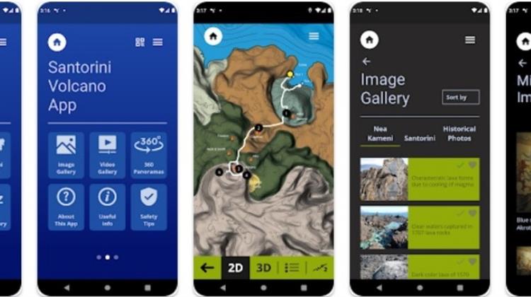 Νέα Ψηφιακή Εφαρμογή και Άλλα Εργαλεία για τη Γεωλογική Ιστορία του Ηφαιστείου της Σαντορίνης