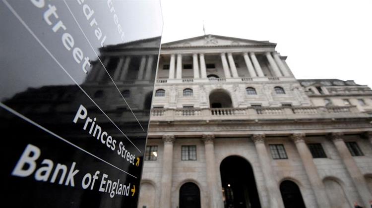 Αιχμές Εναντίον της Κυβέρνησης Αφήνει Εμμέσως Πλην Σαφώς η Τράπεζα της Αγγλίας
