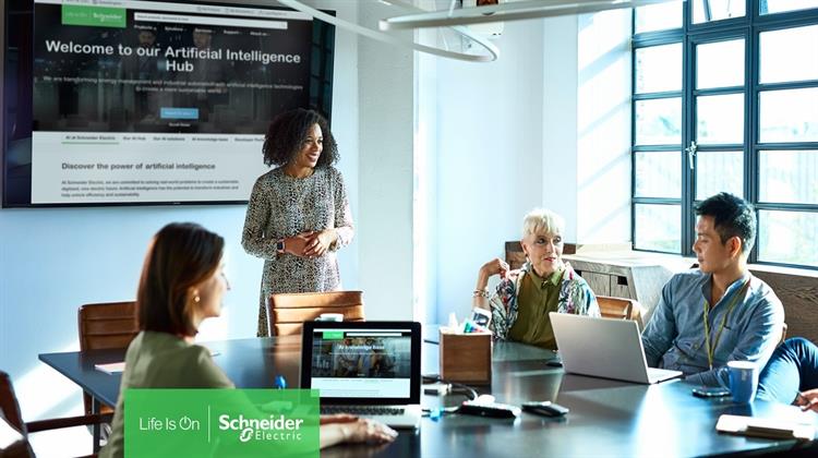 Η Schneider Electric Eπιταχύνει την ΑΙ at Scale Στρατηγική της με Σταθερή Πρόοδο το Πρώτο Έτος
