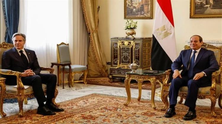 ΗΠΑ-Αίγυπτος: Ο ΥΠΕΞ Μπλίνκεν Συναντάται με τον Πρόεδρο Σίσι στον Πρώτο Σταθμό Περιοδείας του στη Μέση Ανατολή
