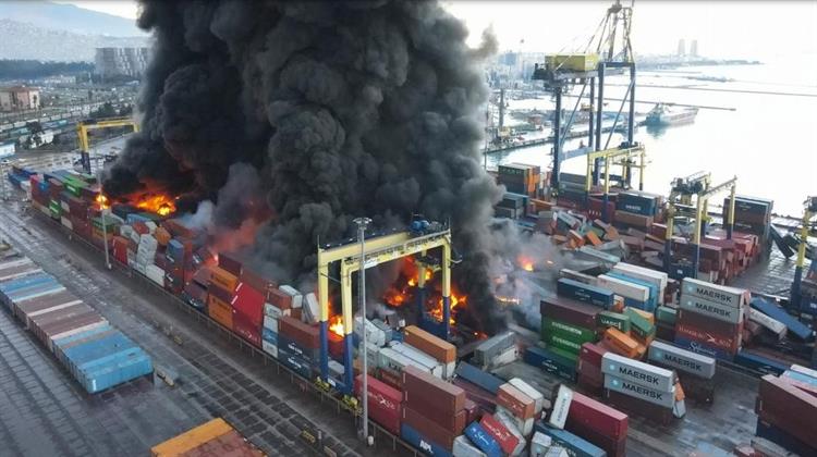 Τουρκία: Αναζωπυρώθηκε η Πυρκαγιά στο Λιμάνι του Ισκεντερούν (Video)