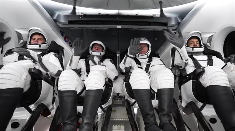 ΗΠΑ-SpaceX: Νέο Tετραμελές Πλήρωμα Εφθασε στο Διεθνή Διαστημικό Σταθμό