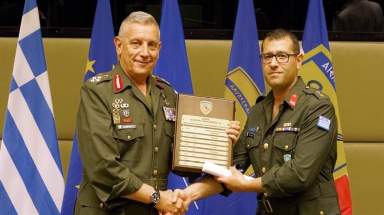 Πράσινο Βραβείο στον 34ο Λόχο Αντιαρματικών της 34ης Μηχανοκίνητης Ταξιαρχίας Πεζικού