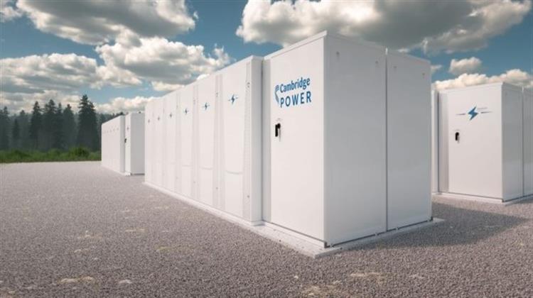 Η Cambridge Power Έλαβε Έγκριση για Μπαταρία 100 MW στην Αγγλία