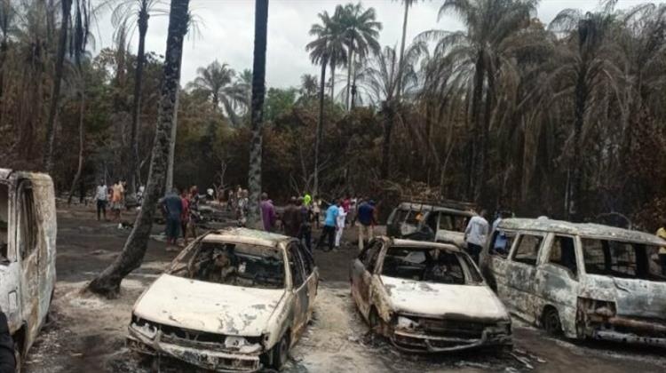 Τουλάχιστον 37 Νεκροί από Έκρηξη σε Παράνομο Διυλιστήριο στη Νιγηρία