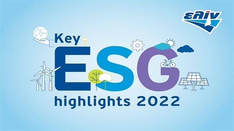 Τον Απολογισμό Βιώσιμης Ανάπτυξης ESG για το 2022 Δημοσιοποίησε η ελίν
