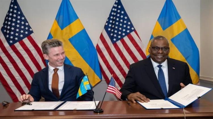 ΗΠΑ και Σουηδία Υπέγραψαν Συμφωνία Αμυντικής Συνεργασίας