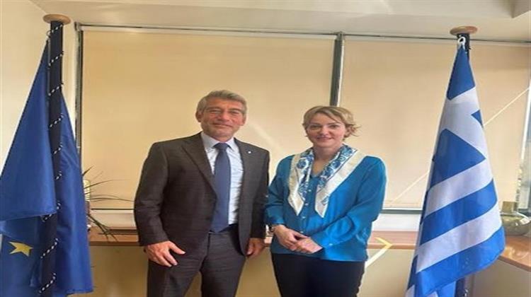 Συνάντηση Σδούκου με τον Υπουργό Ενέργειας και Υδάτων του Λιβάνου – Ενδιαφέρον για Διαχείριση Συγκροτήματος Αποθηκών Πετρελαϊκών Προϊόντων