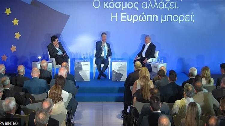 Παπαλεξόπουλος και Μυτιληναίος Συζητούν για την Ευρώπη: Δείτε Live την Εκδήλωση του ΣΕΒ με Θέμα «Ευρωεκλογές 2024: Ο Κόσμος Αλλάζει. Η Ευρώπη Μπορεί;»