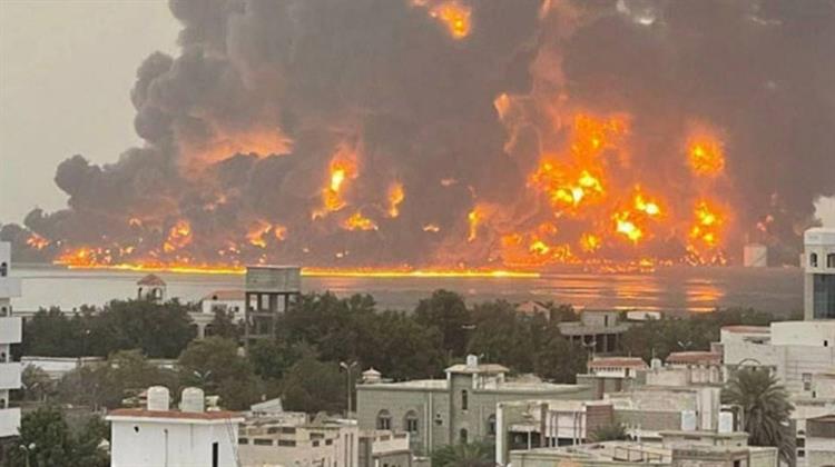 Απάντηση του Ισραήλ στο Χτύπημα των Χούθι στο Τελ Αβίβ: Βομβαρδίστηκε το Λιμάνι Χοντέιντα στην Υεμένη