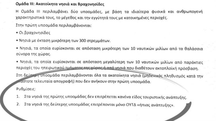 Μικρονήσια του Αιγαίου Χωρίς ΑΟΖ και Υφαλοκρηπίδα με Ελληνικό Νόμο!