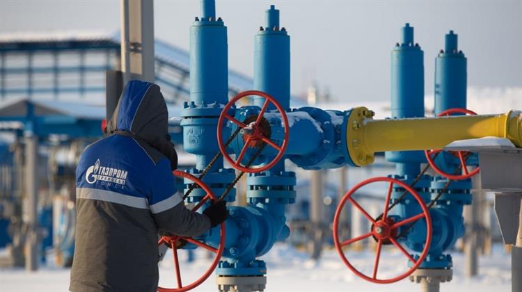 Η Gazprom θα Στείλει Σήμερα 42,.4 Εκατομμύρια Κυβικά Μέτρα Φ. Αερίου στην Ευρώπη Μέσω Ουκρανίας