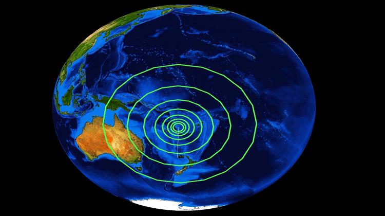 Strong Earthquakes in South Pacific