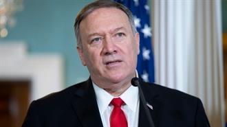 US Secretary of State Mike Pompeo Calls for the Easing of Tensions in Eastern Mediterranean