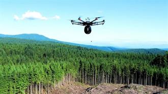 YPEN: Αναδάσωση στα Γεράνεια Όρη με Σπορά από Drone
