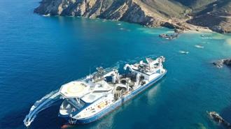 Αριάδνη Interconnection: Ξεκίνησε η Πόντιση Ηλεκτρικών Καλωδίων Μήκους 335 χλμ για την Διασύνδεση Κρήτης-Αττικής