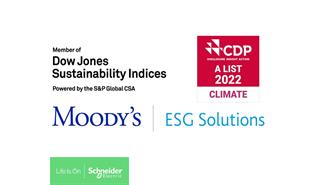 Schneider Electric: Kορυφαίες Bαθμολογίες στις Aξιολογήσεις για το Περιβάλλον, την Κοινωνία και την Εταιρική Διακυβέρνηση (ESG)