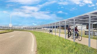 ΕΕ: Στο Φράιμπουργκ ο Πρώτος Ποδηλατόδρομος με Ηλιακή Κάλυψη