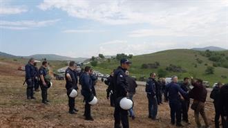 Κοζάνη: Επεισόδια  και Συλλήψεις, σε Διαμαρτυρία για Κατασκευή Φωτοβολταϊκού Πάρκου
