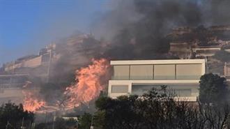 Φωτιές: Βυθίσεις Τάσεως στην Ηλεκτροδότηση του Λεκανοπεδίου