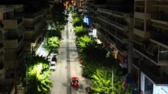 Δήμος Θεσσαλονίκης: Περισσότεροι από 80 Δρόμοι Απέκτησαν Σύγχρονο Φωτισμό Led