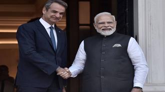 Διπλασιασμό του Διμερούς Εμπορίου και Εμβάθυνση της Στρατηγικής Σχέσης Ελλάδας - Ινδίας Αποφάσισαν Κυρ. Μητσοτάκης και Μόντι