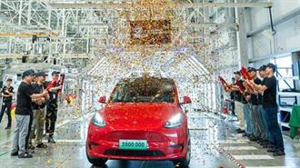 Η Τesla Παρήγαγε 2.000.000 Οχήματα στο gigafactoty στην Σανγκάη