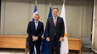 Την Ενίσχυση της Ενεργειακής Συνεργασίας Ελλάδας – Κύπρου Συζήτησαν Σκυλακάκης και Παπαναστασίου