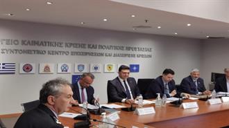 Ευρεία Διυπουργική Σύσκεψη στο Υπ. Κλιματικής Κρίσης και Πολιτικής Προστασίας για την Αντιπλημμυρική Προστασία στην Περιφέρεια Αττικής