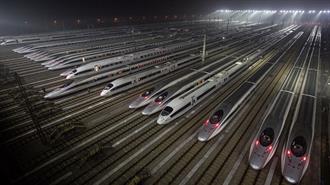 Κίνα: Ετήσια Αύξηση 52% στο Μέσο Αριθμό των Δρομολογίων των Ημερήσιων Αμαξοστοιχιών της China Railway