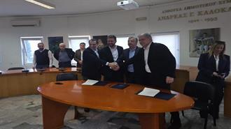 ΕΤΒΑ ΒΙ.ΠΕ Α.Ε., Δήμος Μαλεβιζίου και Περιφέρεια Κρήτης  Υπέγραψαν Μνημόνιο  Συνεργασίας και Κατανόησης