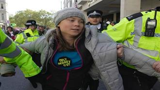 Στο Εδώλιο η Γκρέτα Τούνμπεργκ για Διαδήλωση Κατά του Λόμπι των Ορυκτών Καυσίμων
